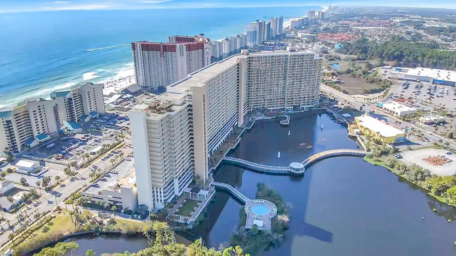 The Blue Turtle At Laketown Wharf Apartment Panama City Beach